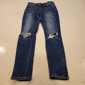 American Eagle Jeans Women's 4 Next Level Stretch Denim Distressed